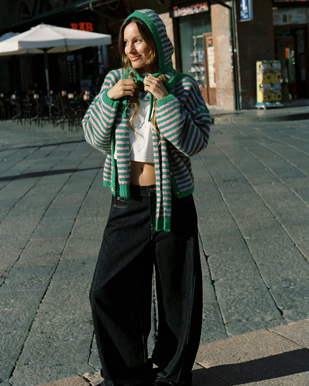 Alma Cardigan - Kelly Flamingo - Image 5