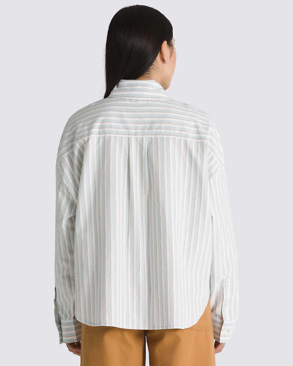 Antica Boxy Long Sleeve Shirt - Gray Mist - Image 2