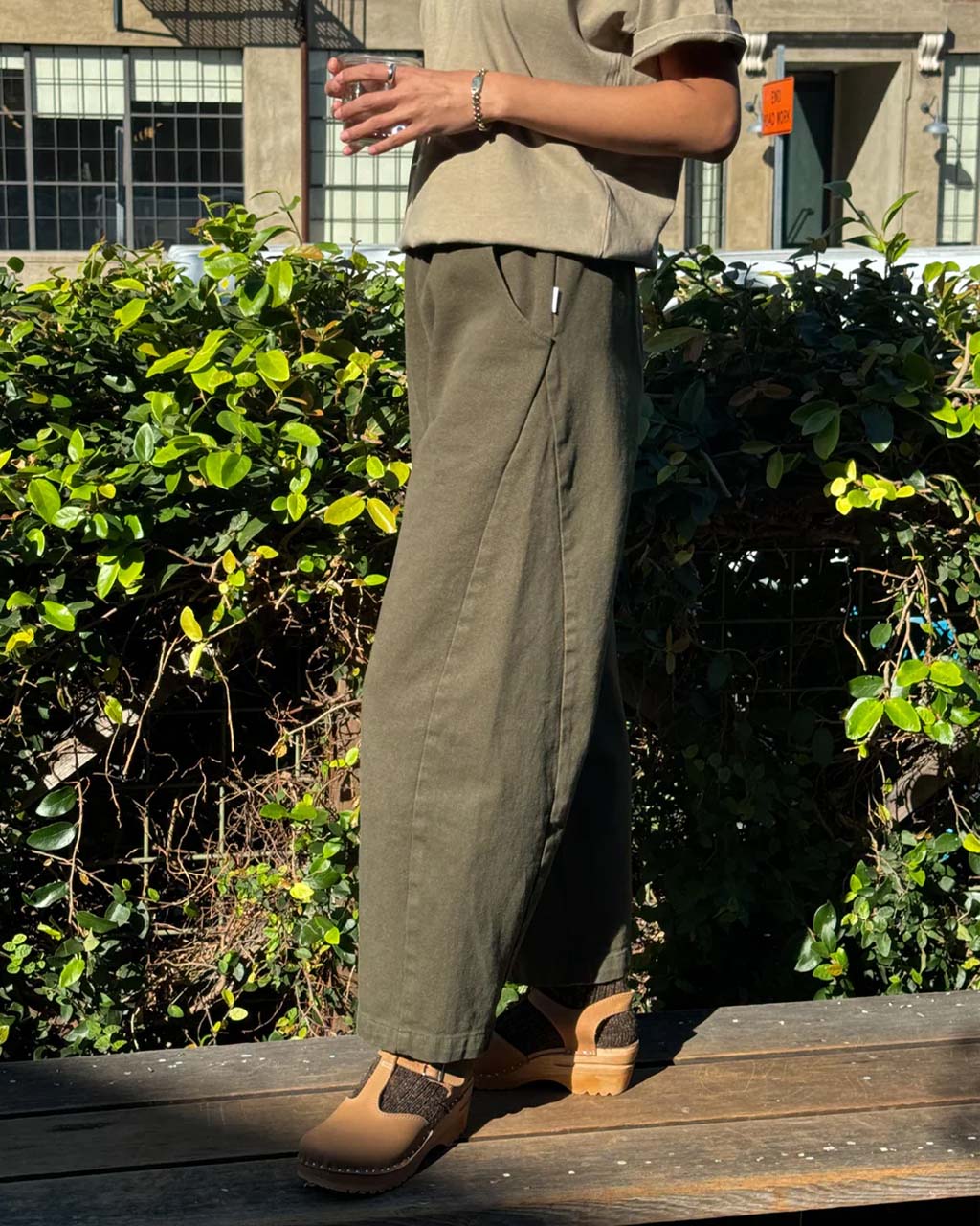 Arc Pants - Olive - Image 2