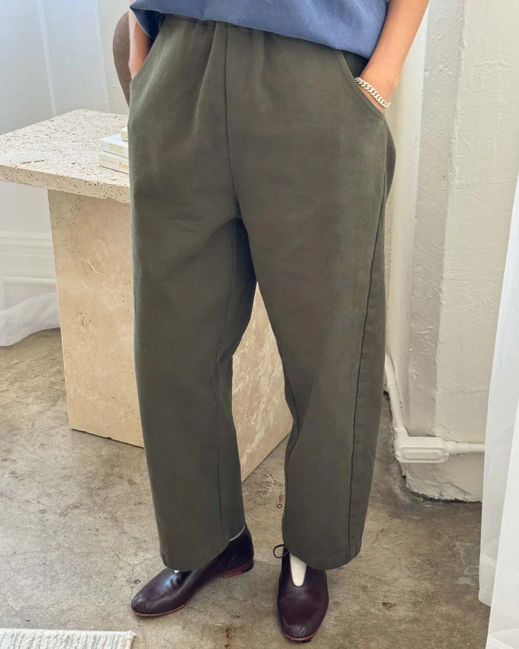 Arc Pants - Olive - Image 3