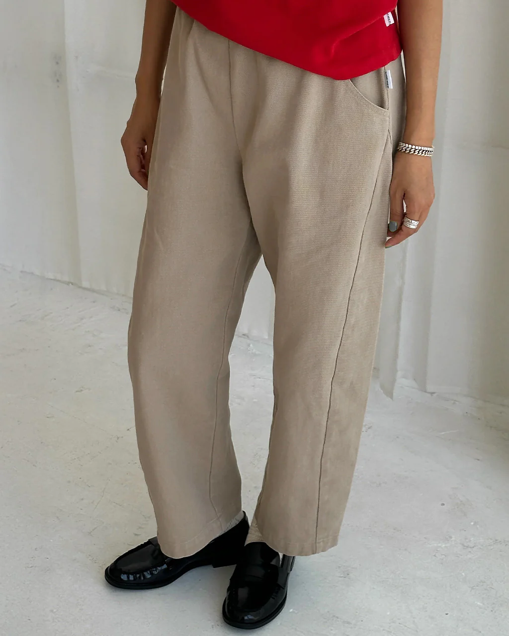 Arc Pants - Taupe - Image 2