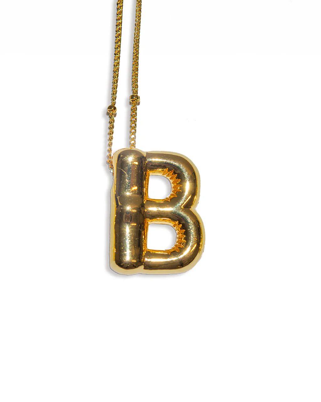 Balloon Initial Necklace - Image 4