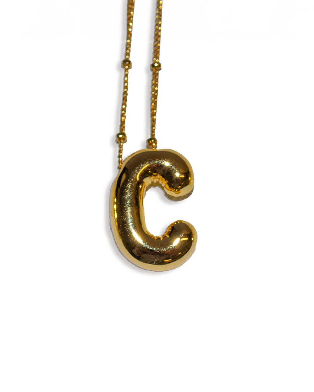 Balloon Initial Necklace - Image 5