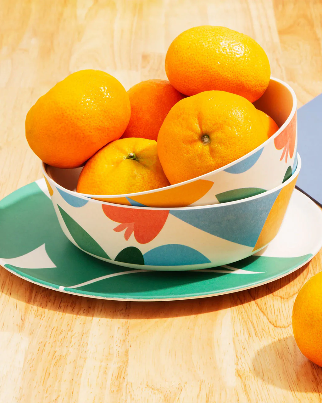 Bamboo Bowl Set - Flora - Image 2