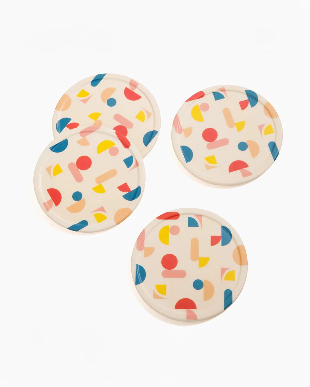 Bamboo Coaster Set - Chips - Image 3