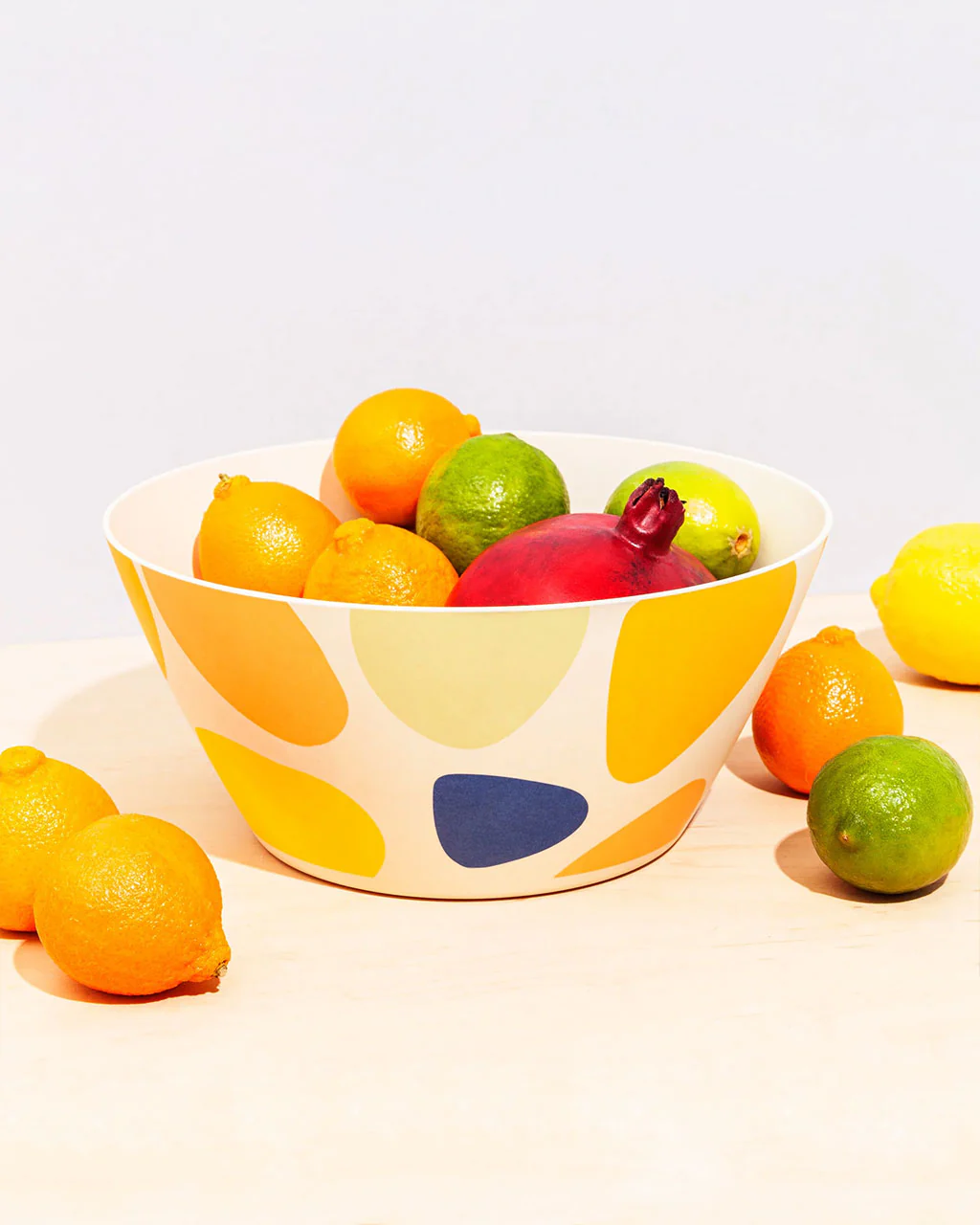 Bamboo Serving Bowl - Pebbles - Image 3