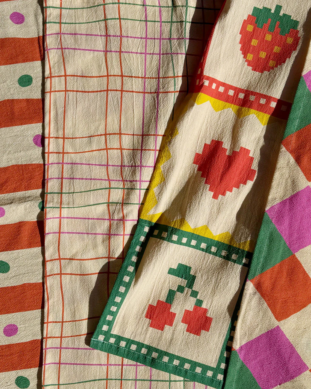 ban.do Stripe Tea Towel - Image 5
