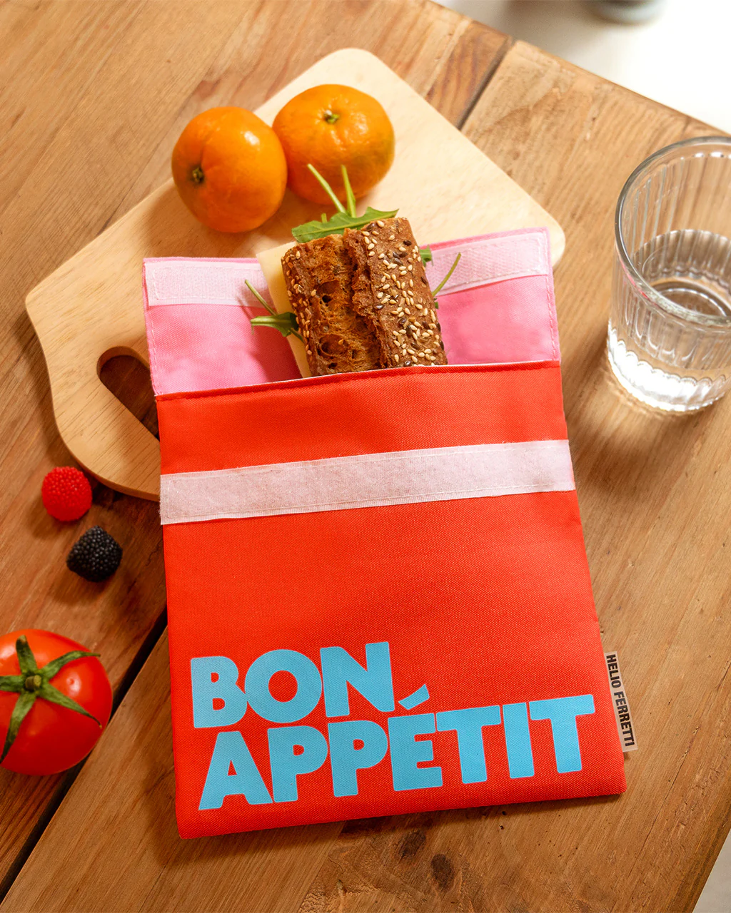 Bon Appétit Snack Bag - Red