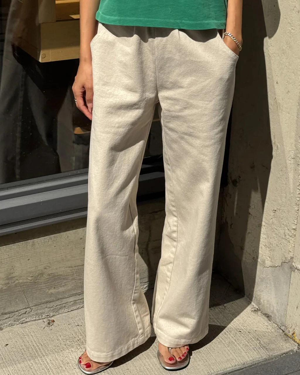 Bon Pants - Naturel - Image 4
