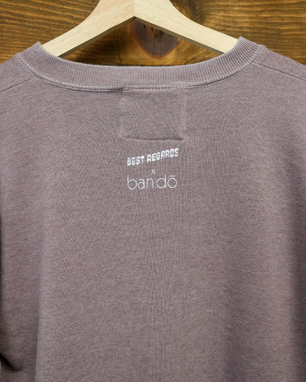 Bonjour De La Bibliothèque Sweatshirt - Rosewood - Image 4