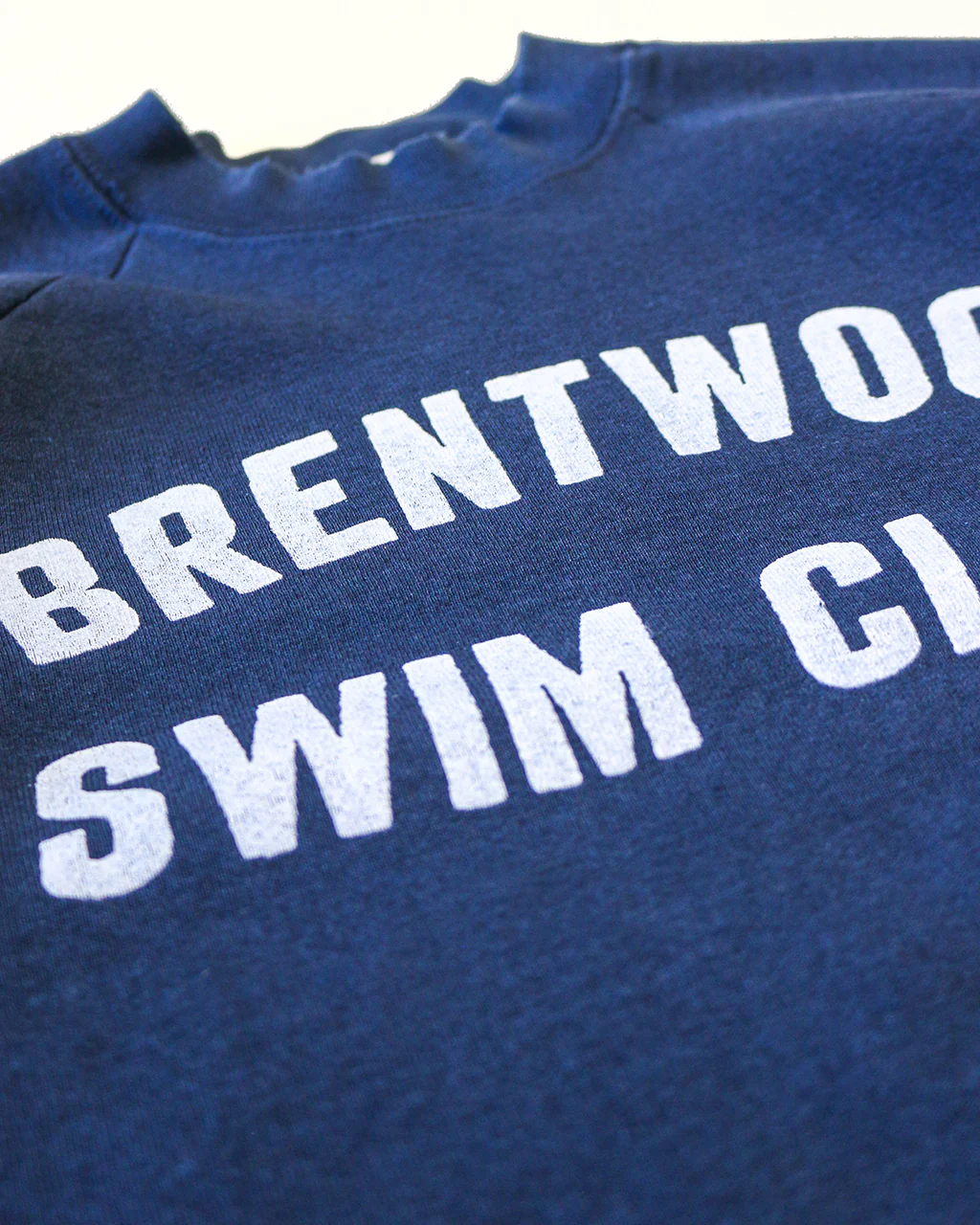 Brentwood Swim Club Sweatshirt  - Navy Blue - Image 3