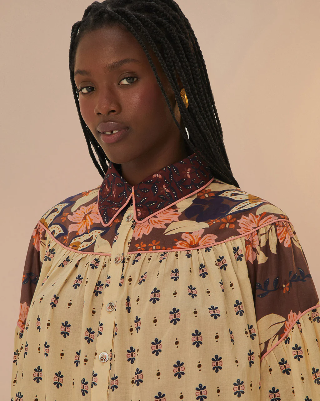 Burgundy Ainika Chill Blouse - Image 3