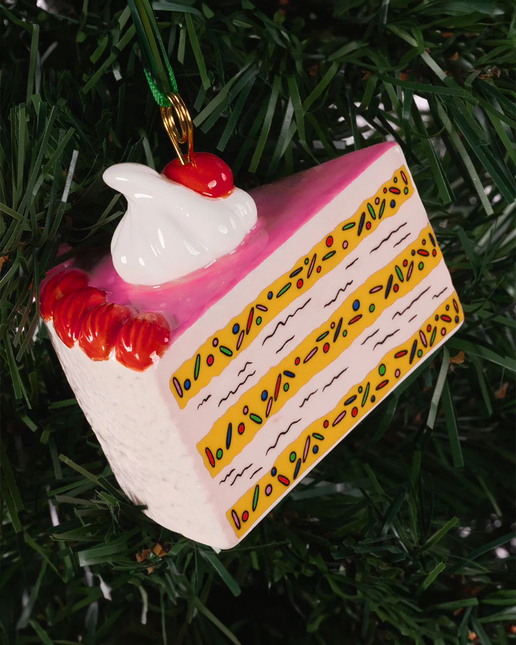 Cake Slice Ornament - Image 3