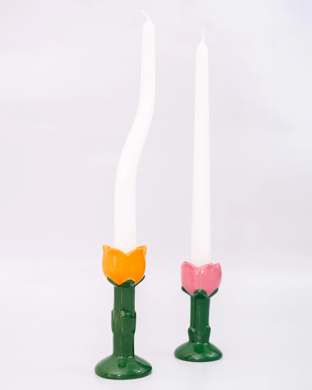 Candle Holder Set - Flowers - Image 4