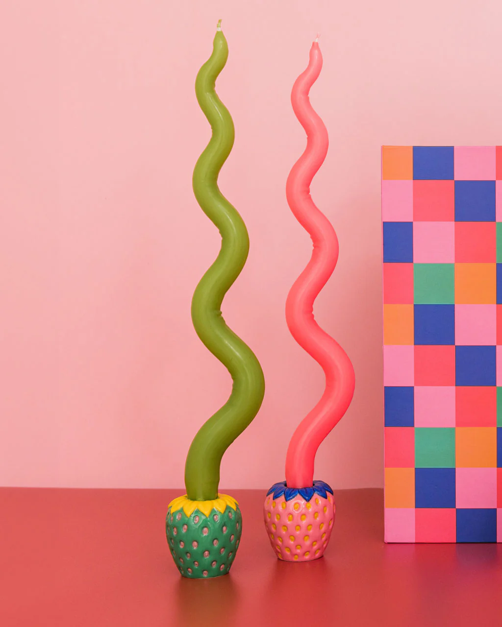 Candle Holder Set - Strawberries - Image 2