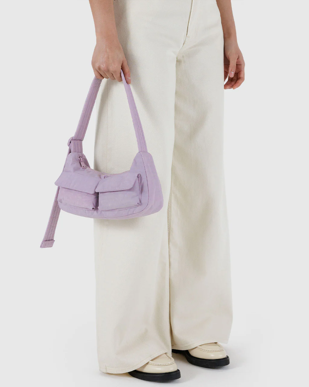 Cargo Shoulder Bag - Dusty Pink - Image 2