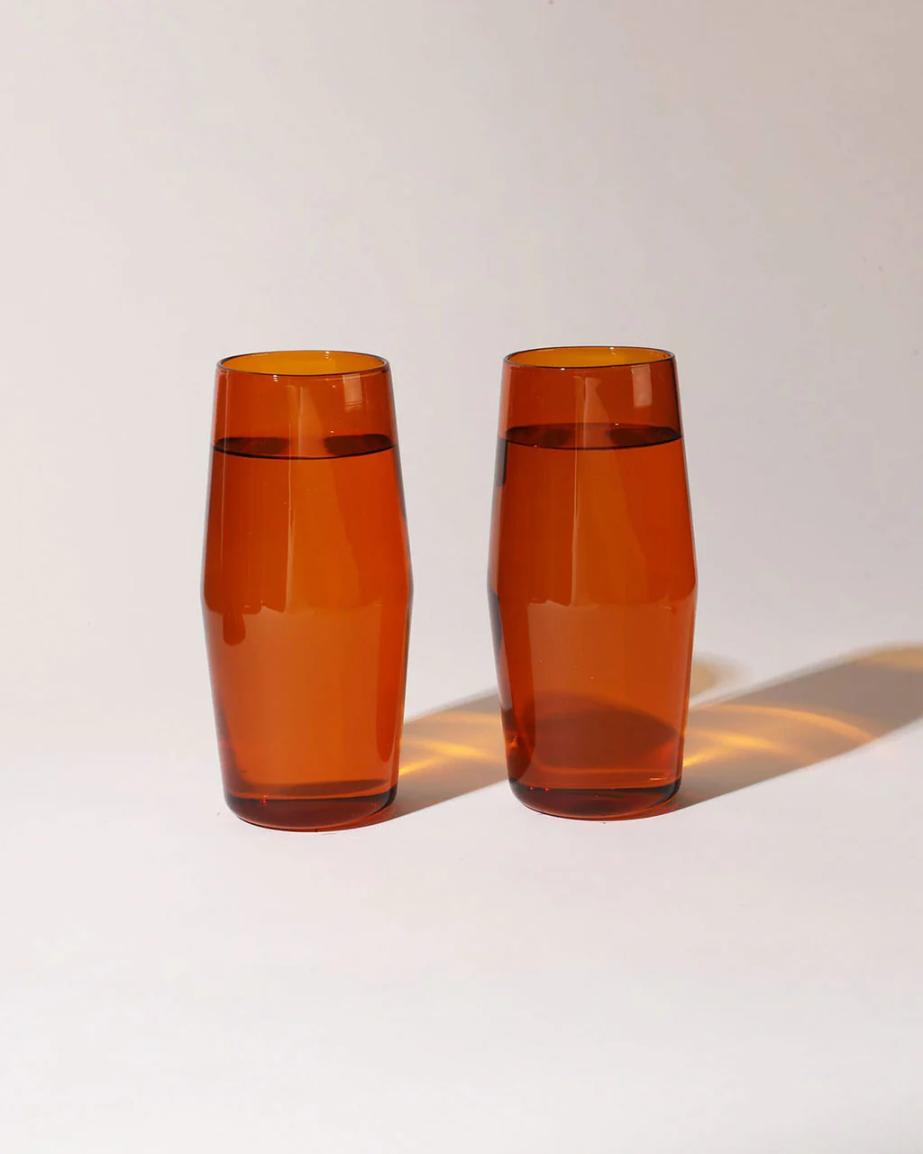 Century Amber Glass Set - 16 oz.