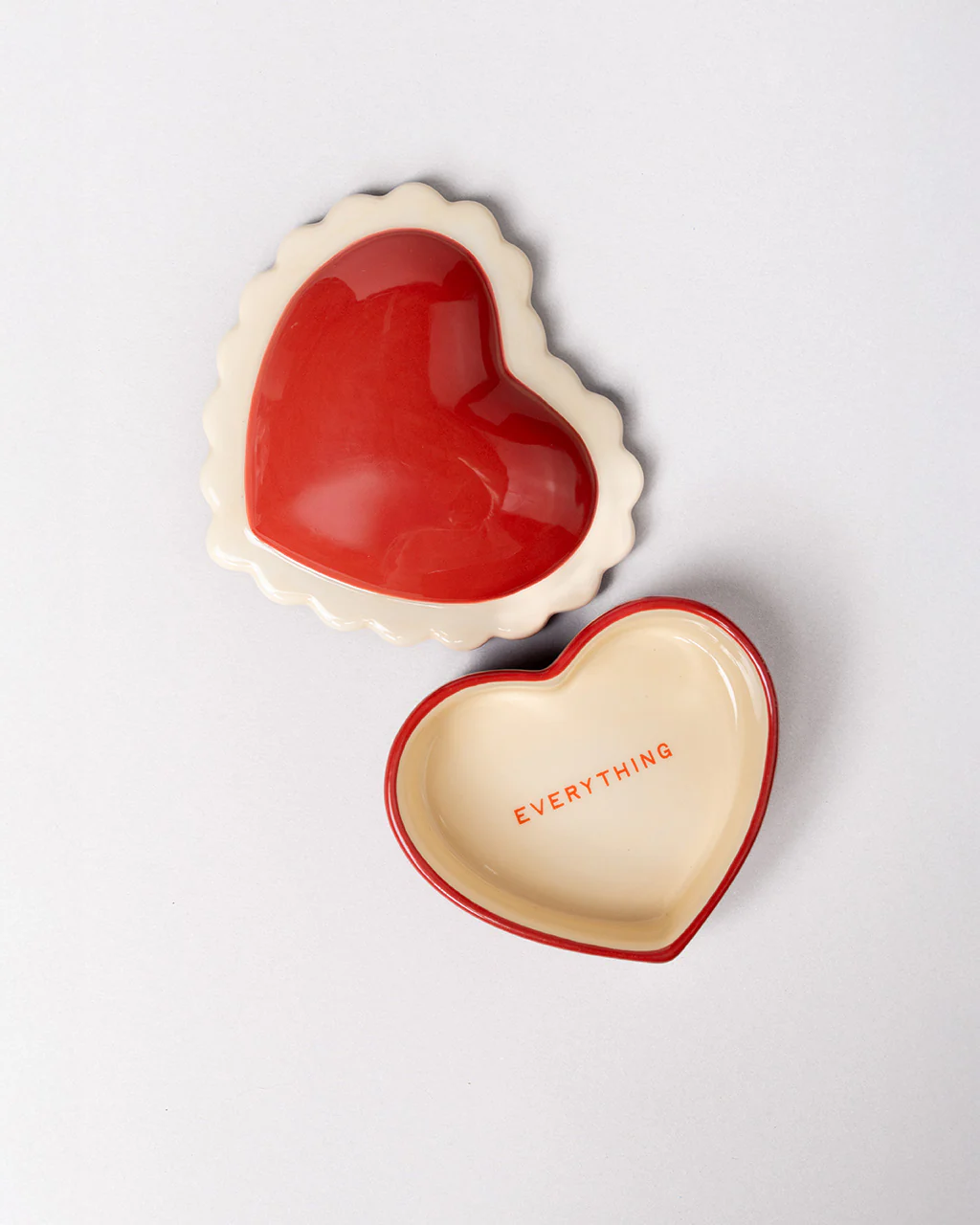 Ceramic Trinket Box - Heart - Image 2