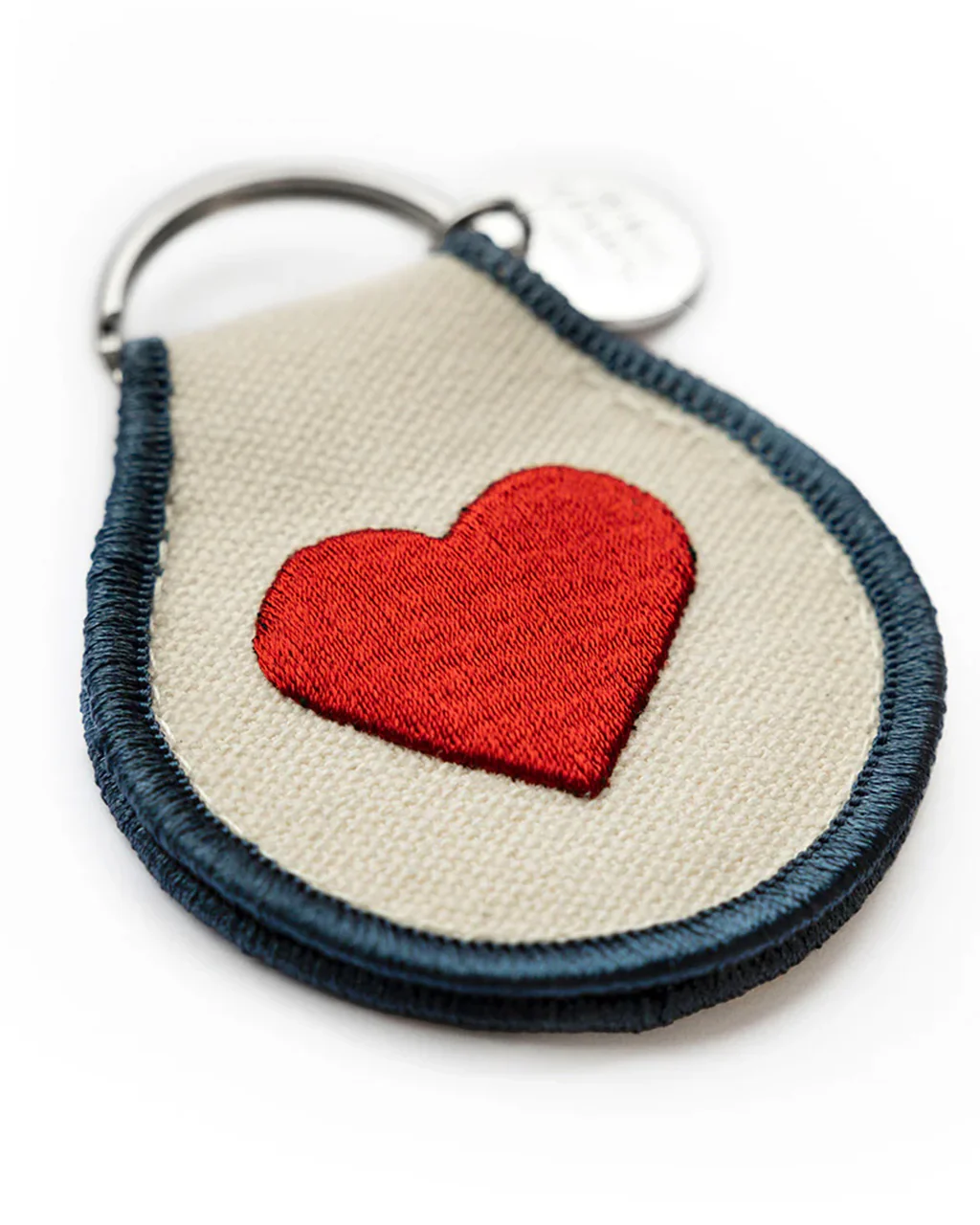 Classic Heart Patch Keychain - Image 3