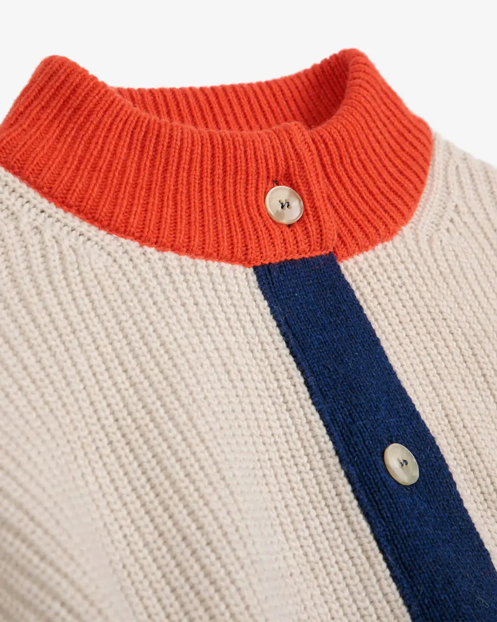 Colorblock Textured Cardigan - Image 2