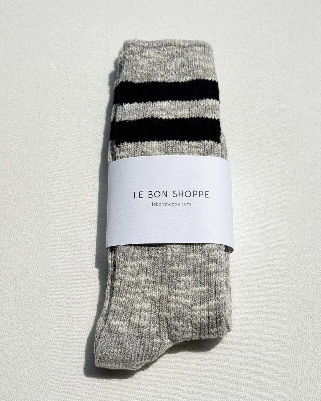 Cottage Varsity Socks  - Heather Grey Varsity - Image 3