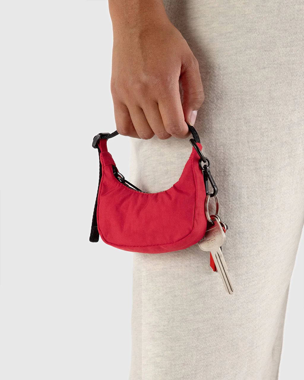 Crescent Bag Charm - Candy Apple - Image 3