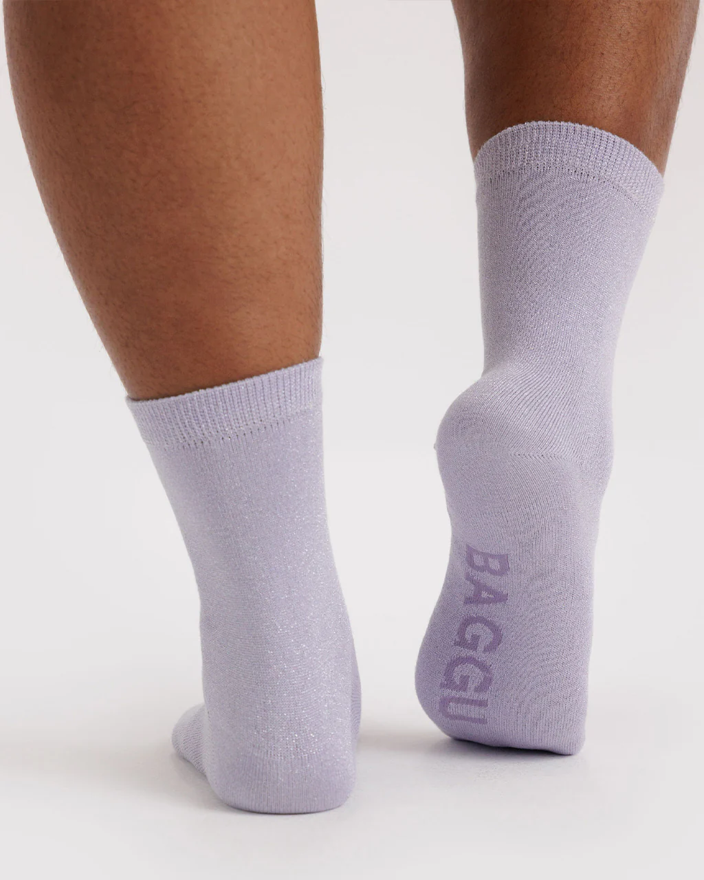 Crew Socks - Lilac Metallic - Image 3