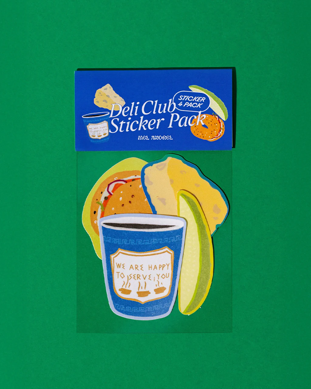 Deli Club Sticker Pack - Set of 4