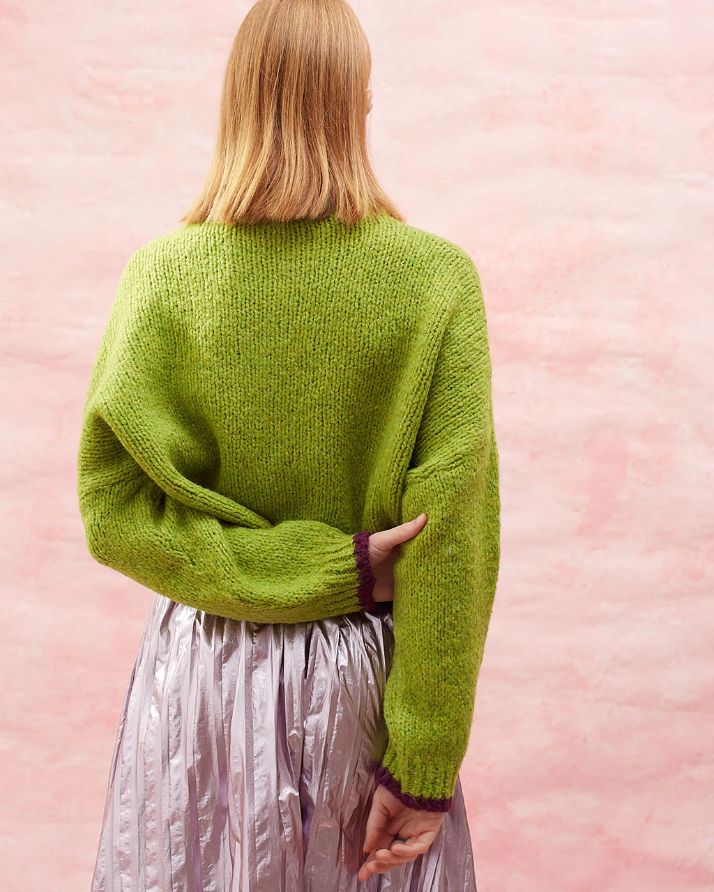 Ding Ding Cardigan - Green - Image 2