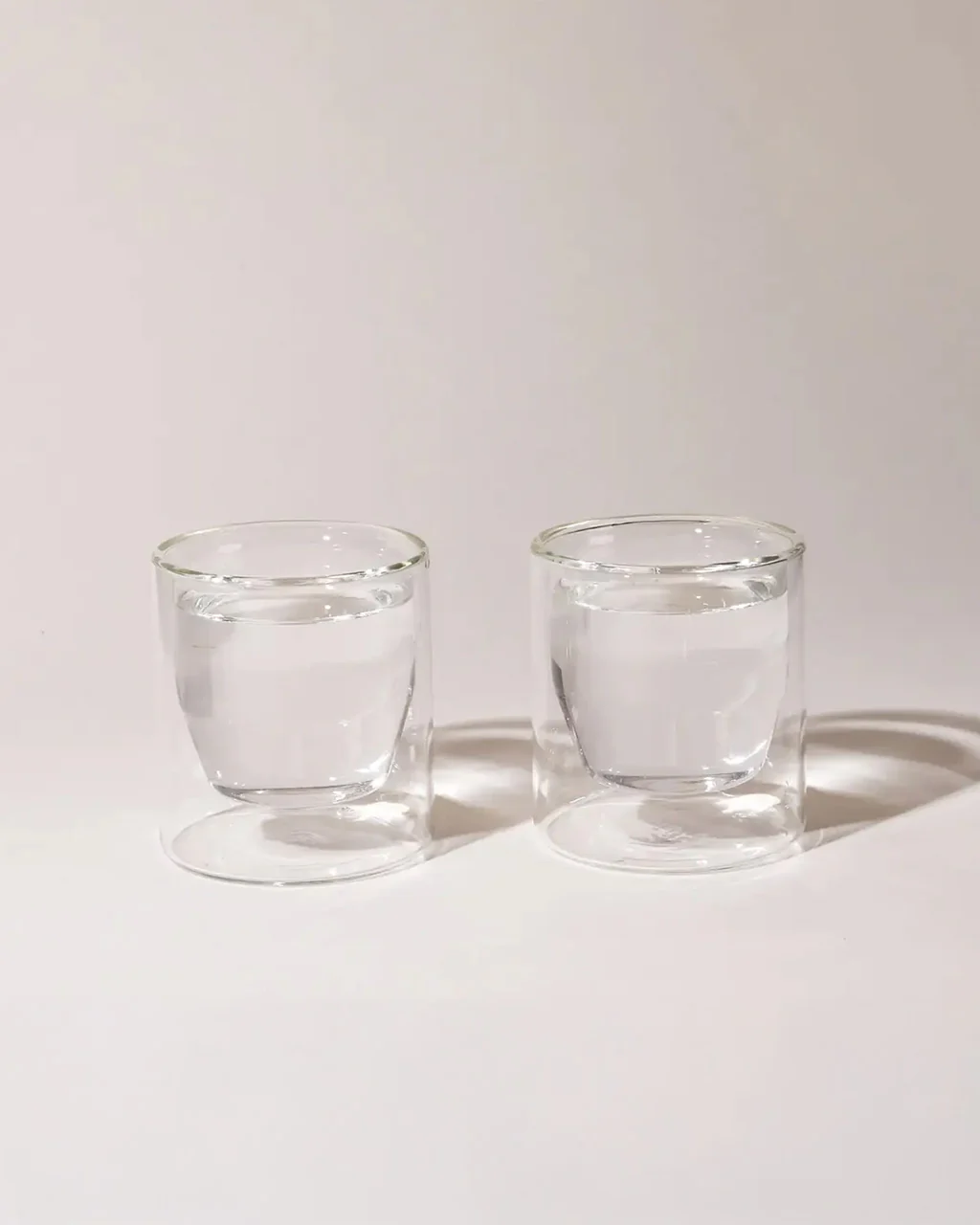Double-Wall Clear Glass Set - 6 oz.