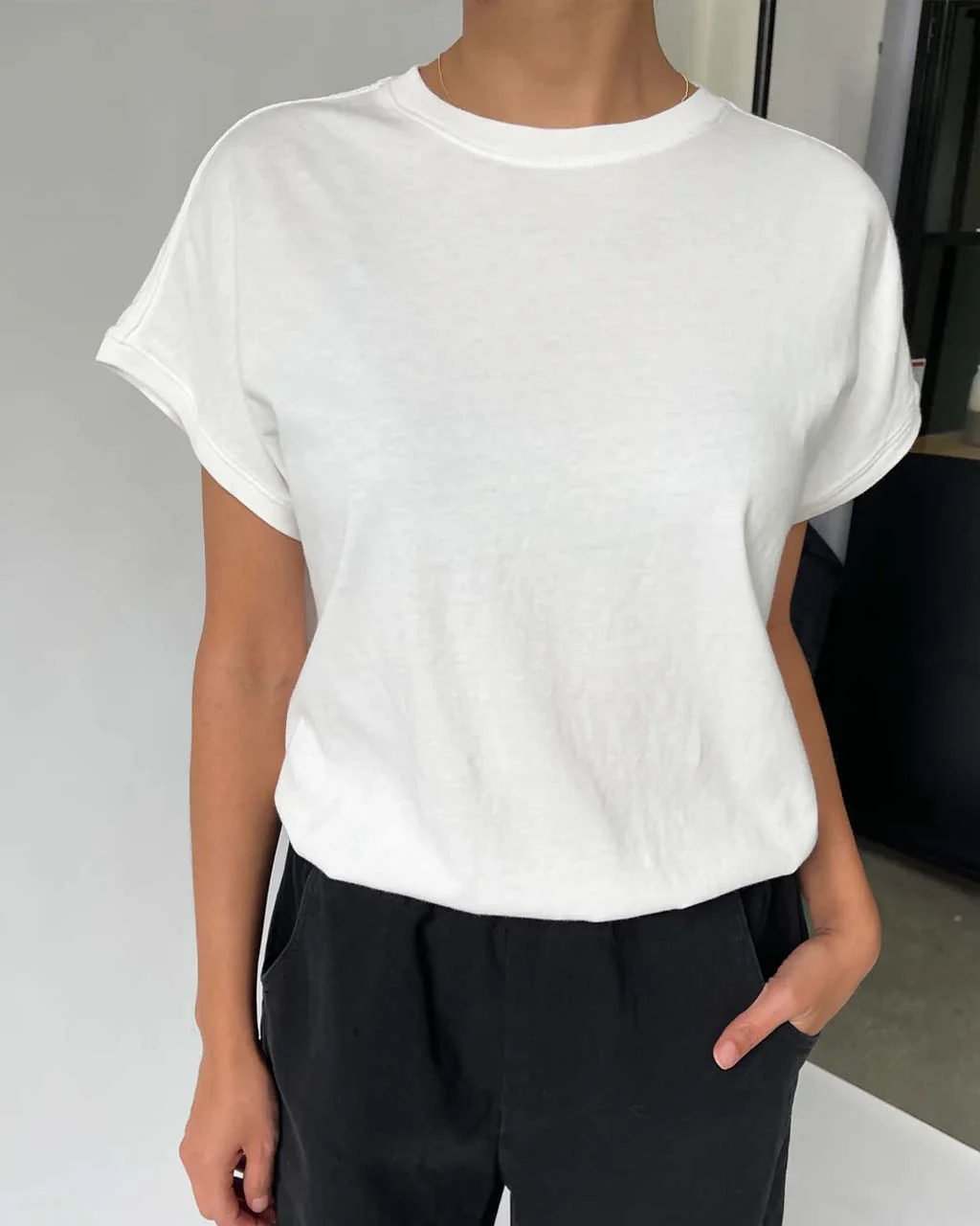 Ease Tee - Vintage White
