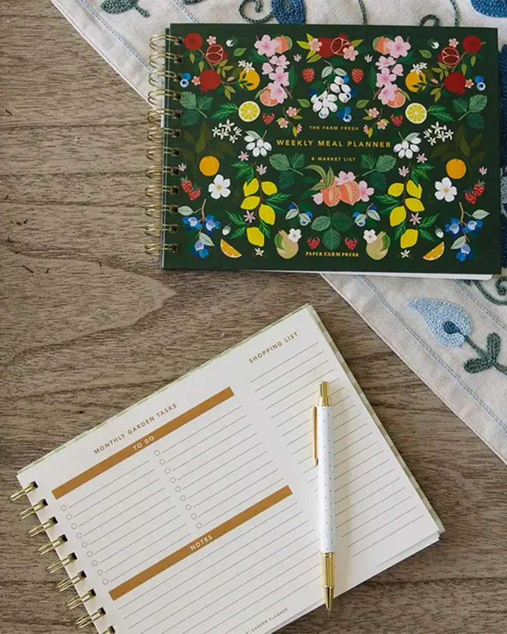 Farm Fresh Weekly Meal Planner - Floral - Image 2