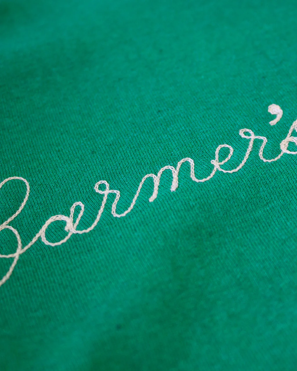 Farmer's Market Chainstitch Sweatshirt - Green - Image 2