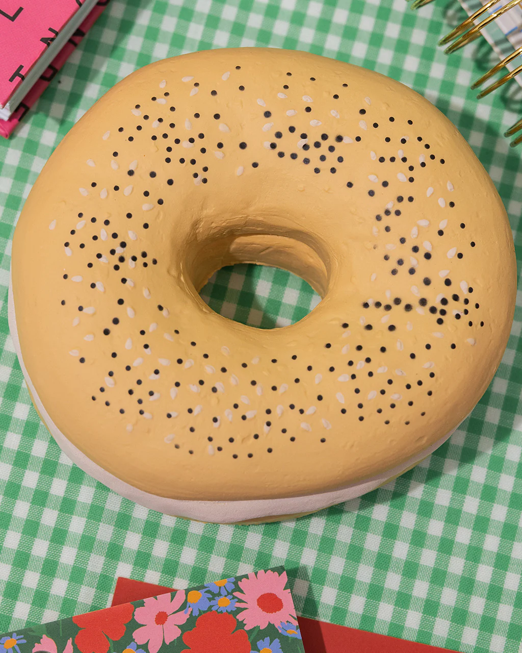Feel Better De-Stress Ball - Bagel - Image 2