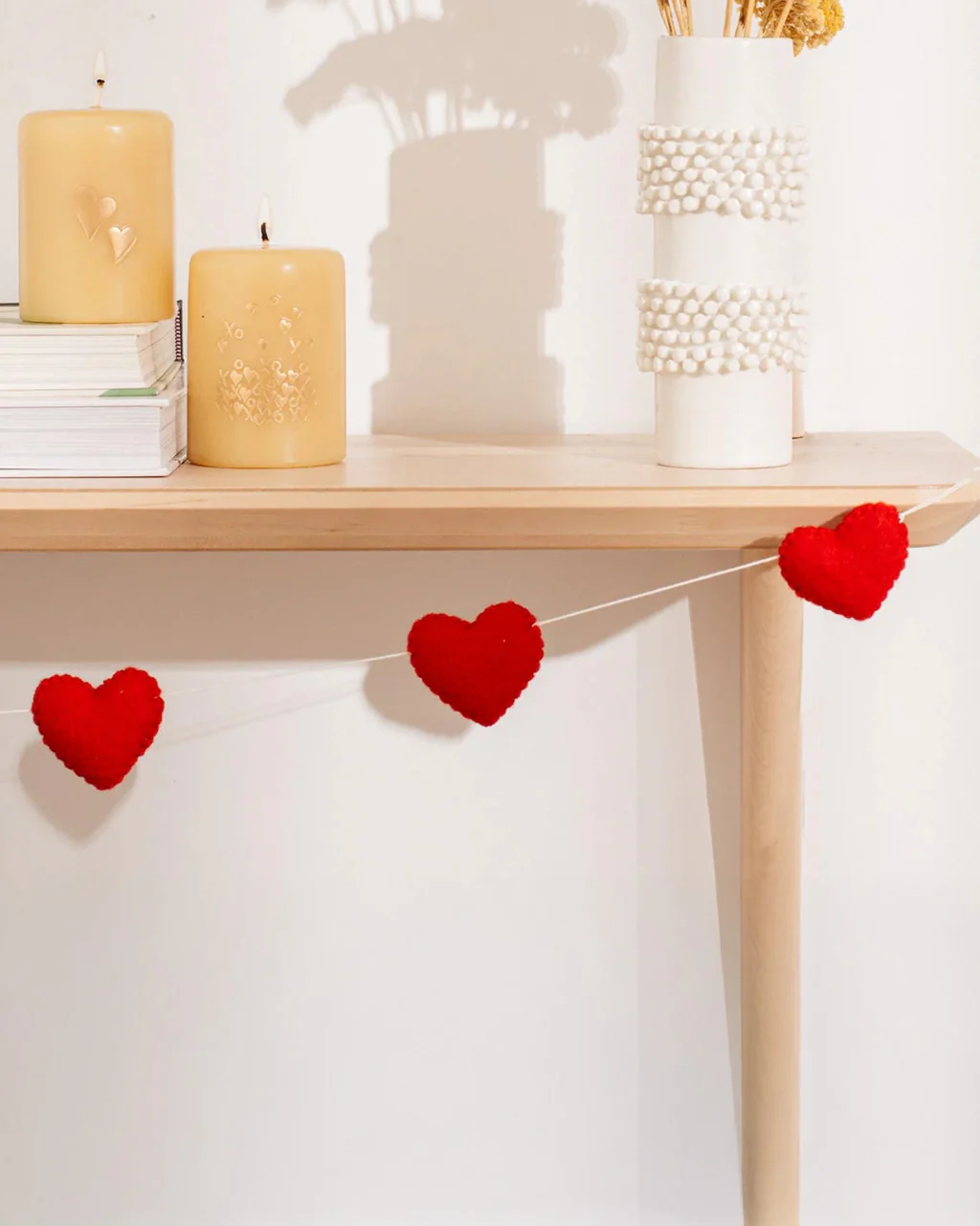 Felt Heart Garland - Image 2