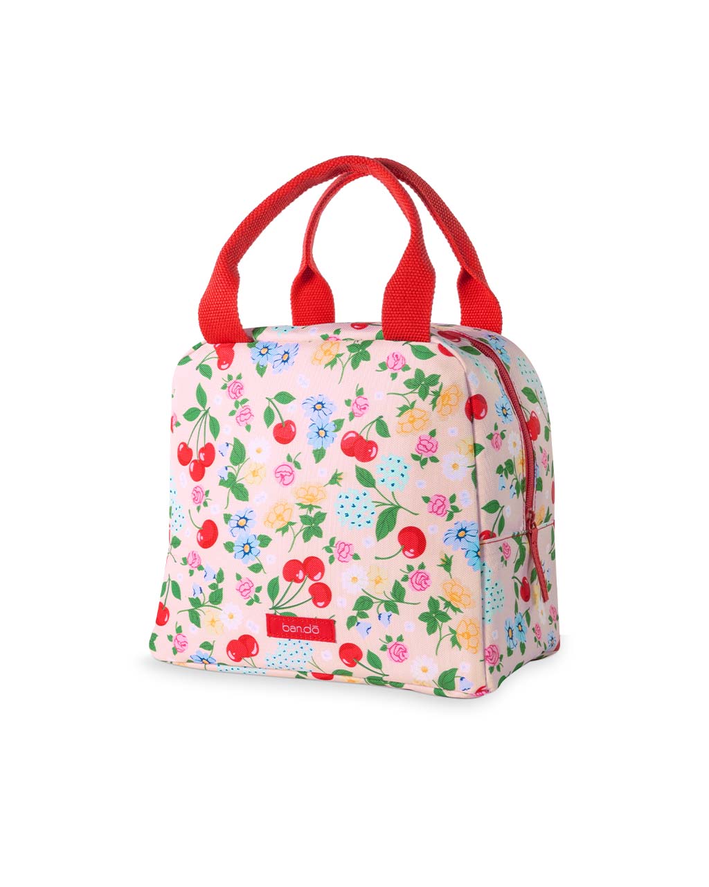 Flowers and Fruit Lunch Tote - Image 4