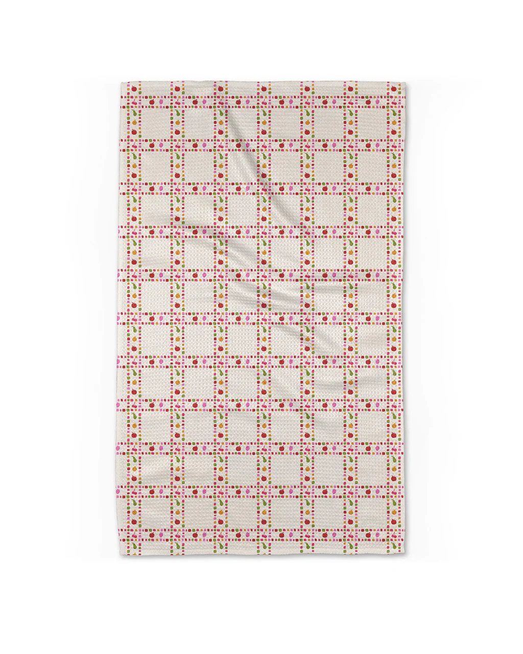 Fruits Plaid Tea Towel