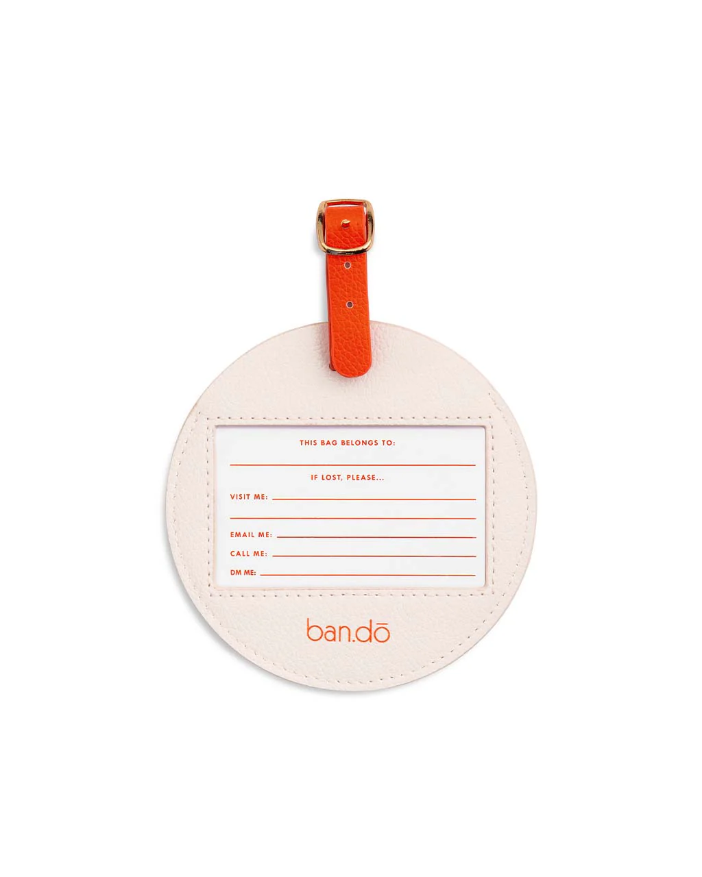 Getaway Round Luggage Tag - Cities - Image 2