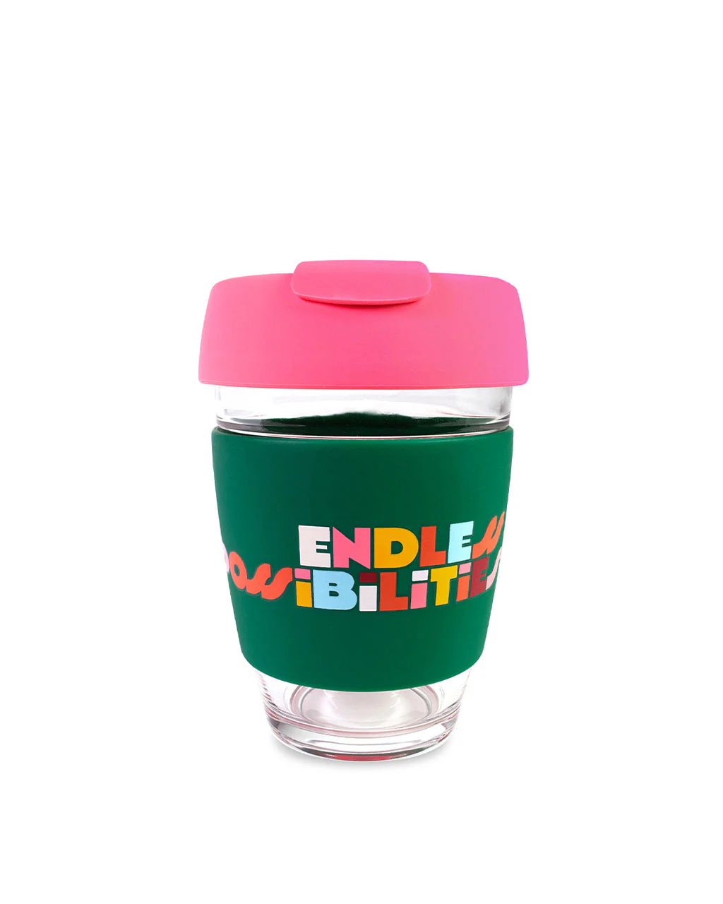Glass Travel Mug - Endless Possibilities
