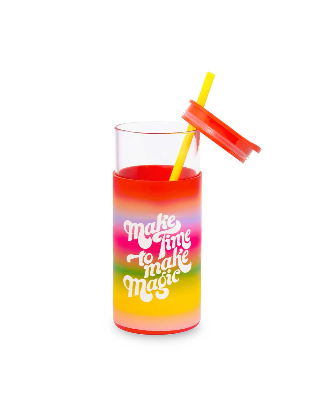 Glass Tumbler - Make Time to Make Magic - Image 3