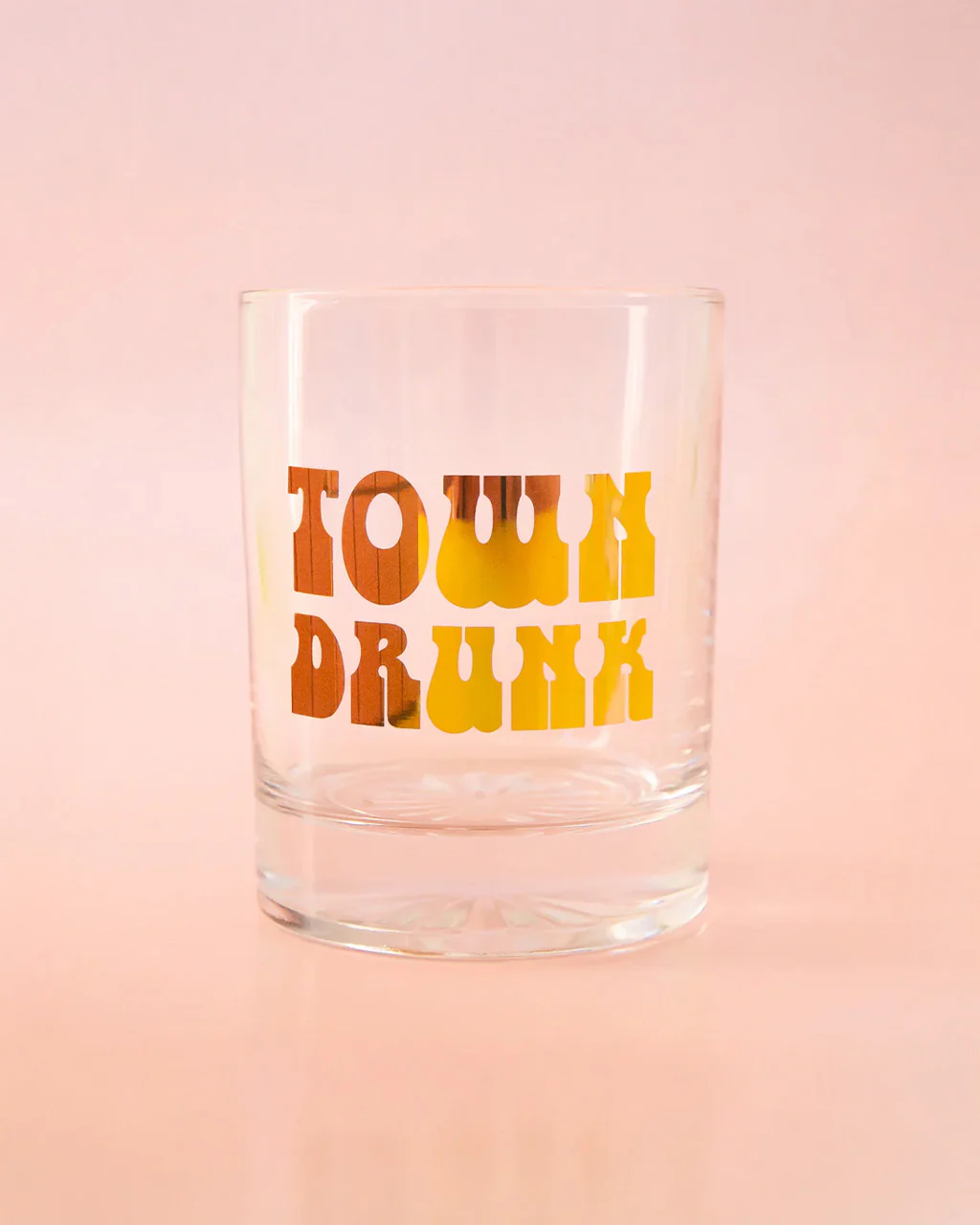 Gold Town Drunk Tumbler