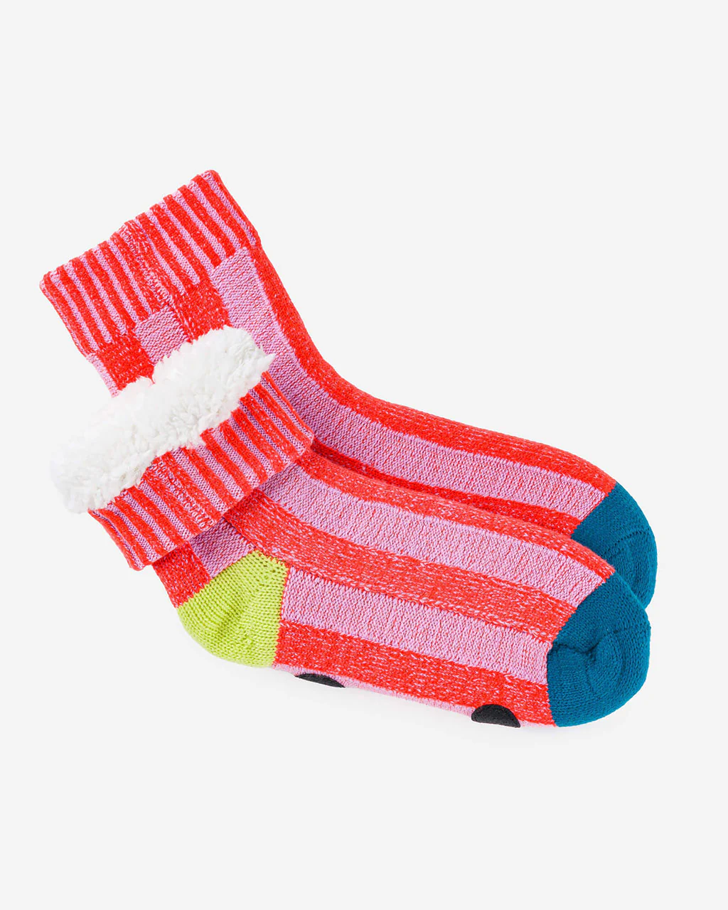 Gym House Socks - Pink + Cobalt - Image 3