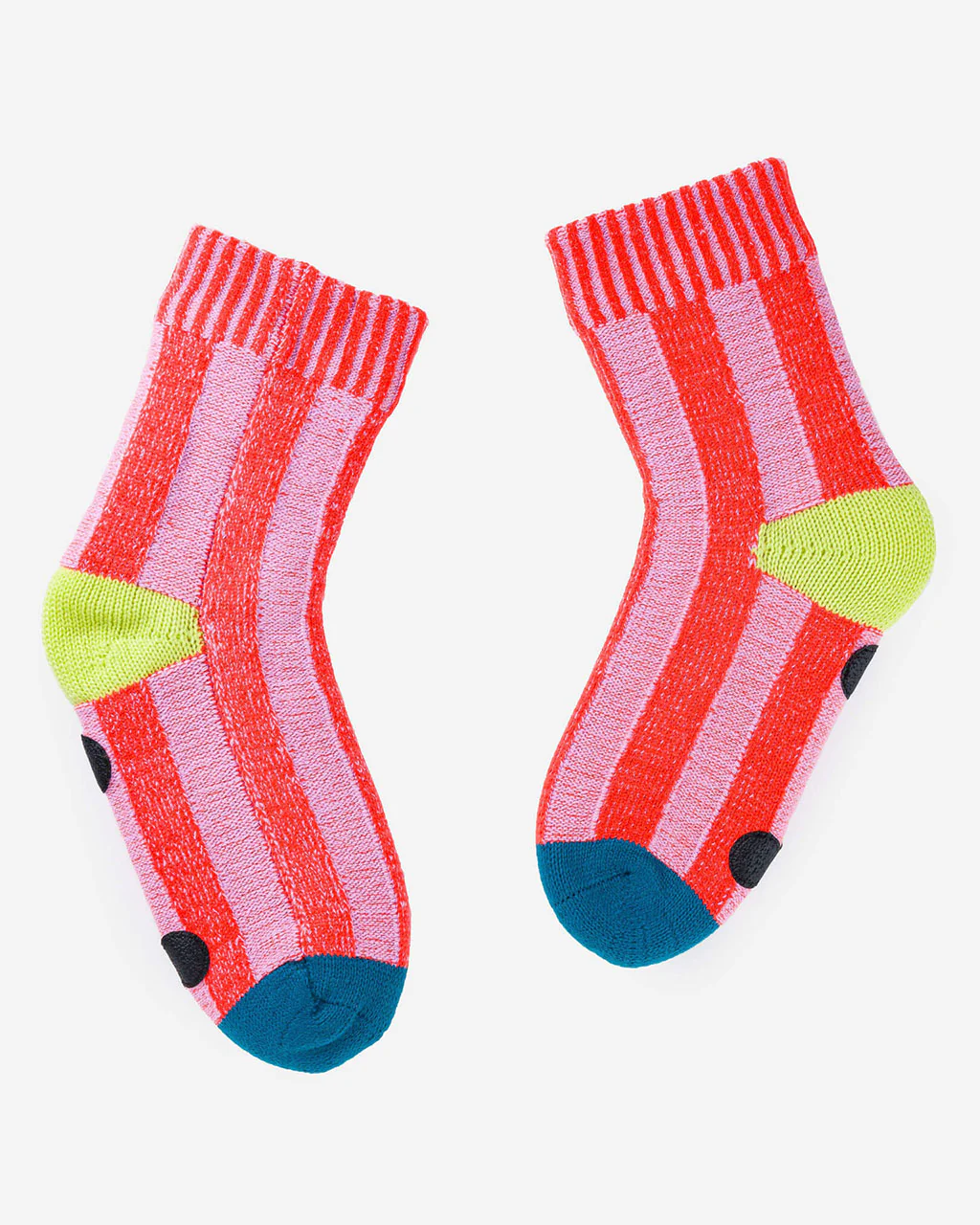 Gym House Socks - Pink + Cobalt - Image 4