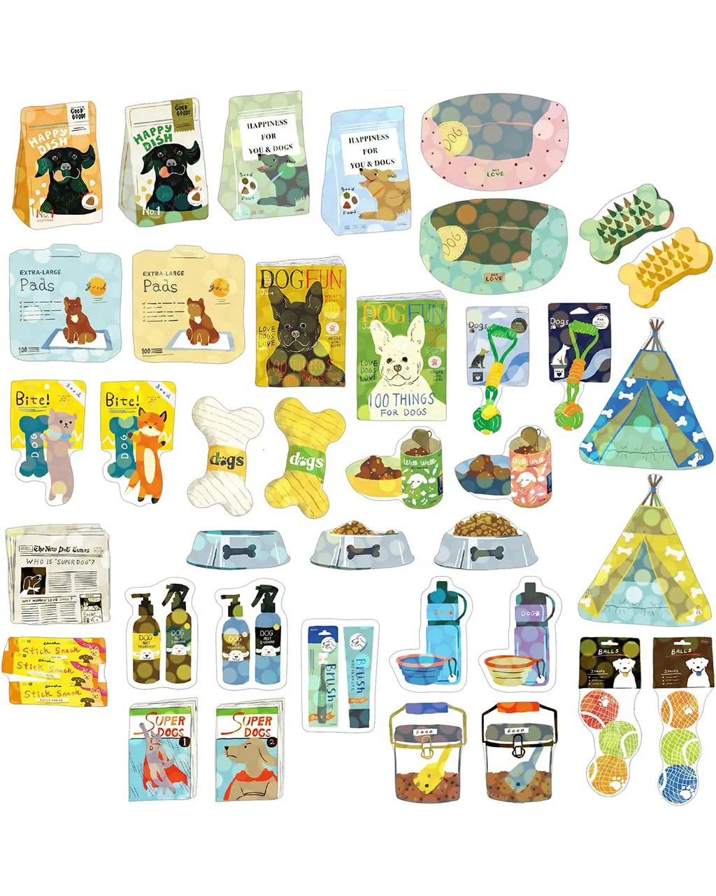Hako Stickers - Dog Supply