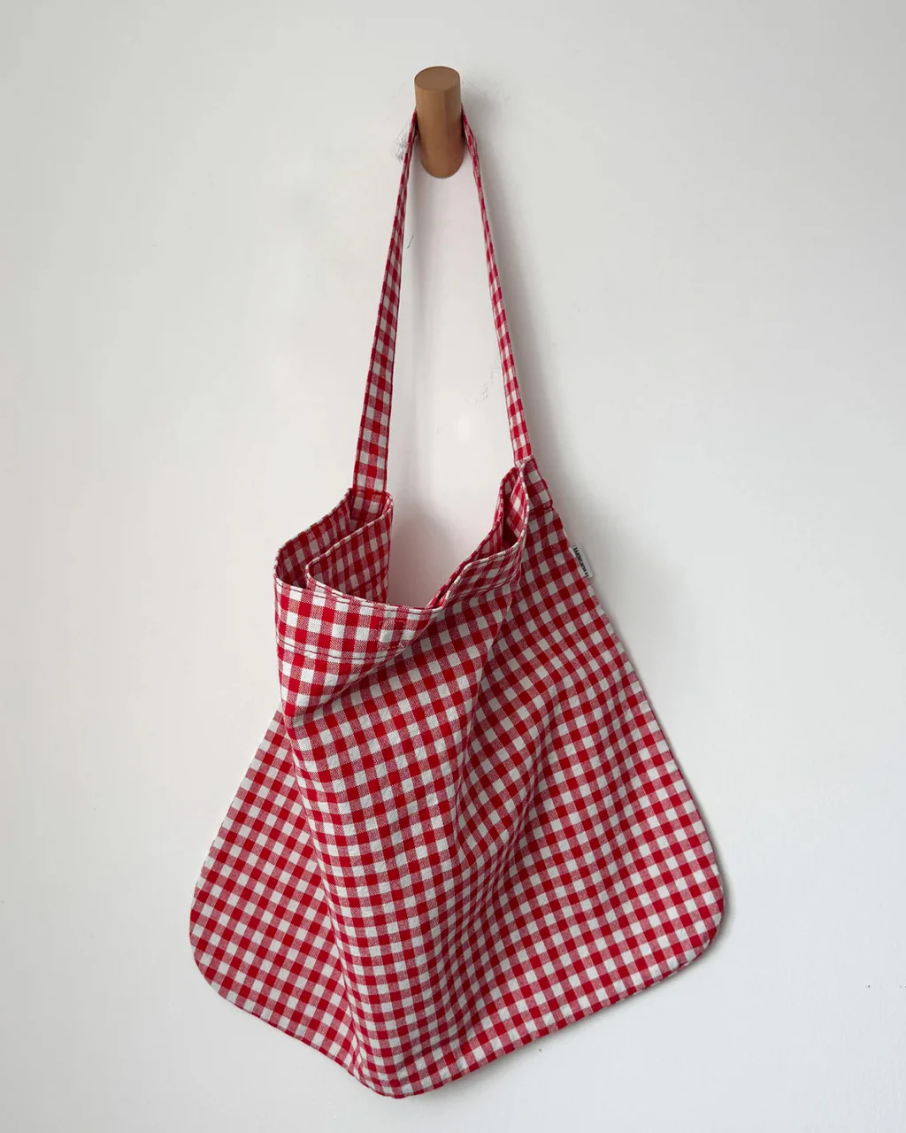 Happy Carry Bag - Red Gingham - Image 4