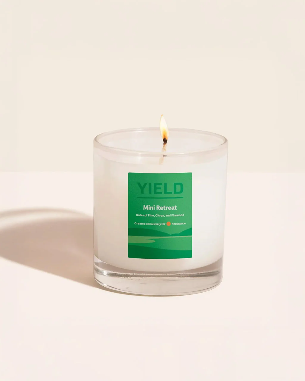 Headspace X YIELD Mini Retreat Candle