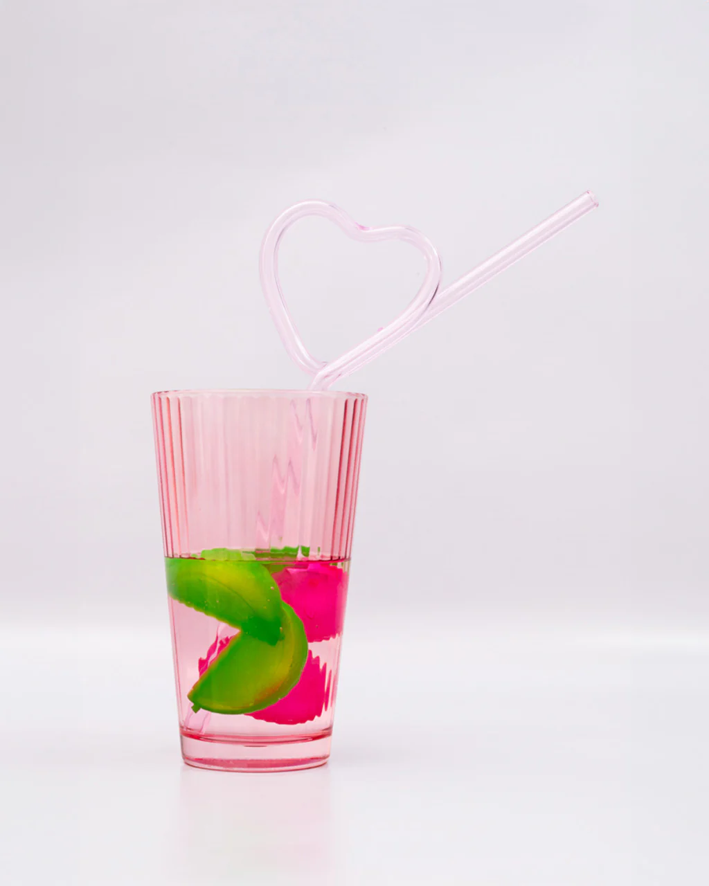 Heart Glass Straw Set - Image 5