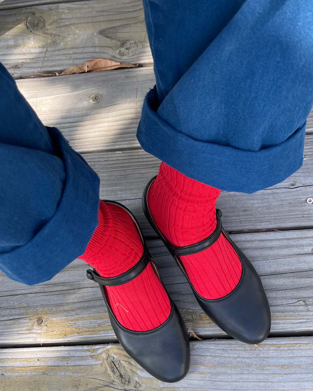 Her Socks - Classic Red - Image 3