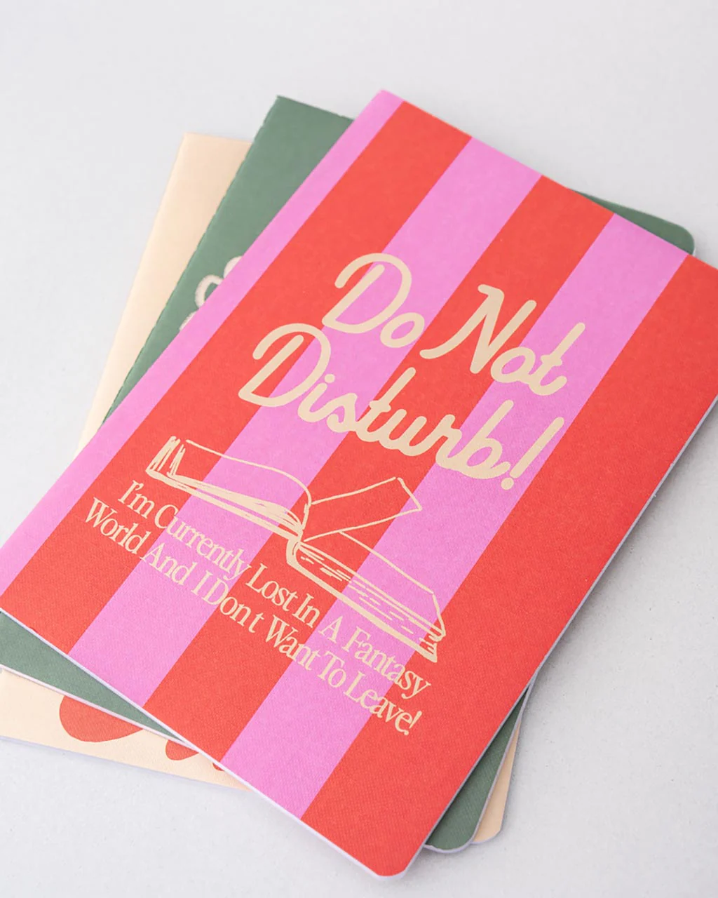 Hold That Thought Notebook Set - Pastries and Books - Image 6