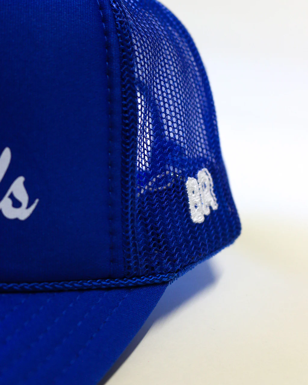 Hotel Du Best Regards Trucker Hat - Royal Blue - Image 2